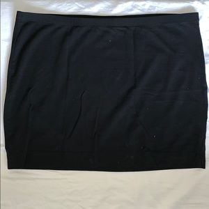 H&M Cotton Mini-Skirt - Black - L